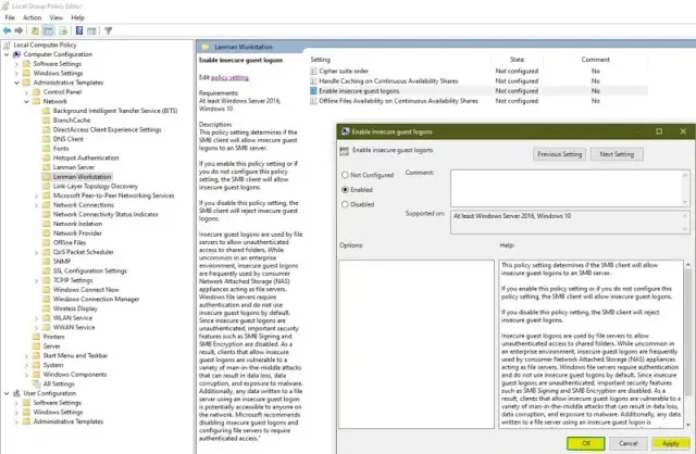 Tampilan Error Remote Desktop